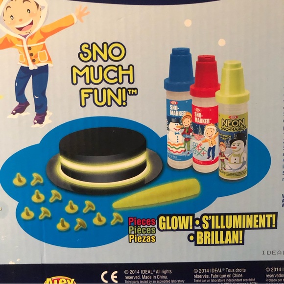 NWT GLOW Snowman decorating kit new in box - Picture 8 of 9